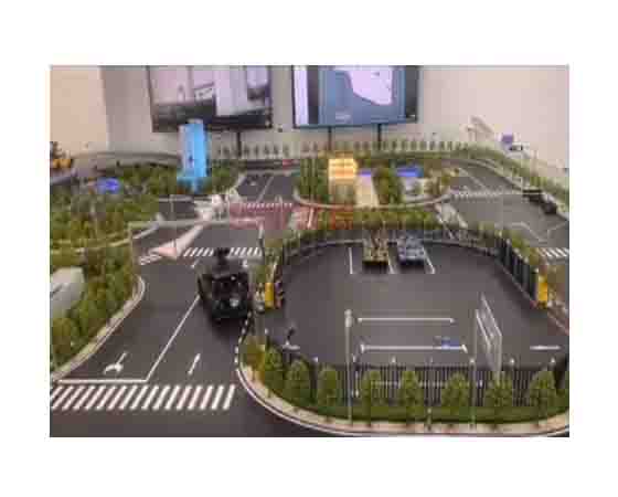 车路协同教学实训仿真